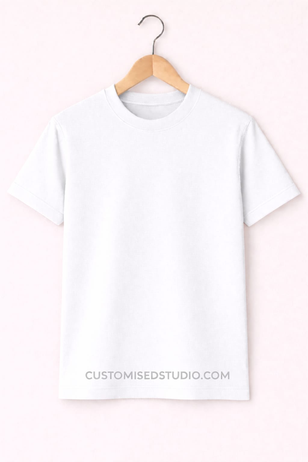 White Color Round Neck T-Shirt